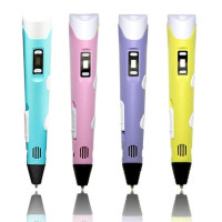 3D-ручка з дисплеєм для малювання Pen 2 з комплектом пластику